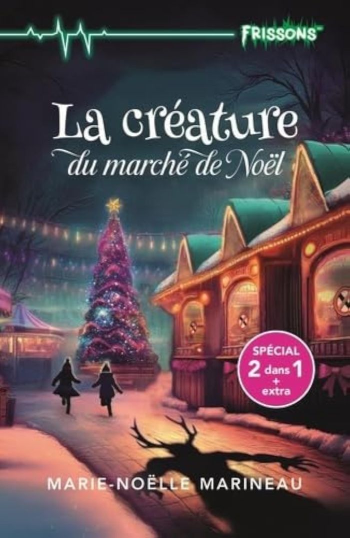 Couverture du livre « LA CREATURE DU MARCHE DE NOEL », librairie Les Contes Infusés à Corte