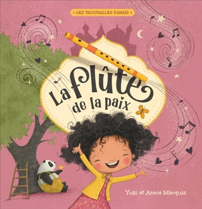 Couverture du livre « LA FLUTE DE LA PAIX », librairie Les Contes Infusés à Corte