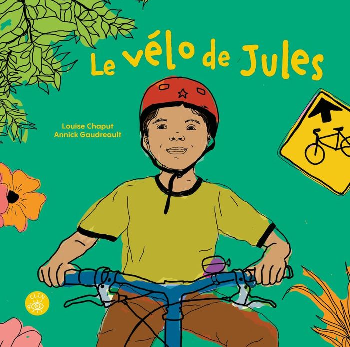 Couverture du livre « Le vélo de Jules » de Louise Chaput, librairie Les Contes Infusés à Corte