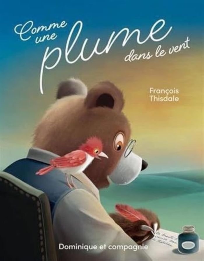 Couverture du livre « COMME UNE PLUME DANS LE VENT » de Francois Thisdale, librairie Les Contes Infusés à Corte