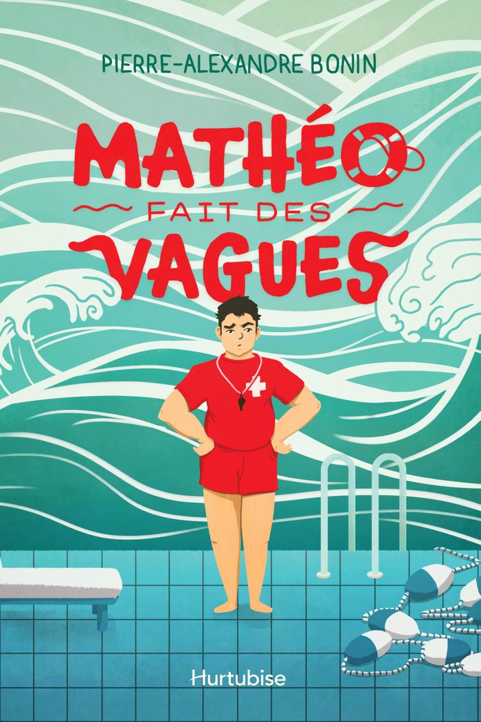Couverture du livre « MATHEO FAIT DES VAGUES » de Pierre-Alexand Bonin, librairie Les Contes Infusés à Corte