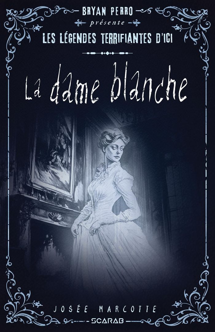 Couverture du livre « LA DAME BLANCHE », librairie Les Contes Infusés à Corte