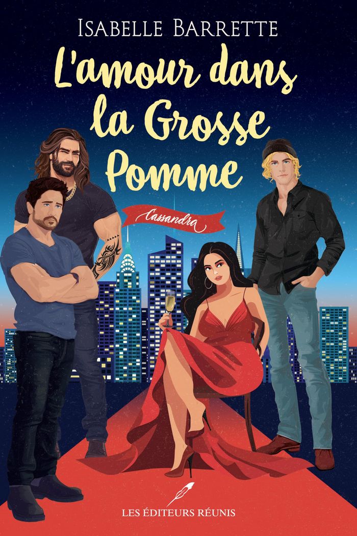 Couverture du livre « L'AMOUR DANS LA GROSSE POMME V 02 CASSANDRA » de Isabelle Barrette, librairie Les Contes Infusés à Corte