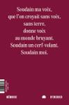 Quatrième de couverture de « [...] Ellipse »