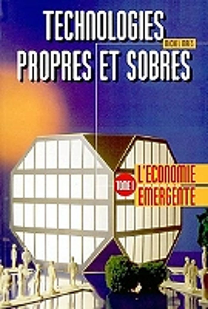 Couverture du livre « TECHNOLOGIES PROPRES ET SOBRES » de Maes Michel, librairie Les Contes Infusés à Corte