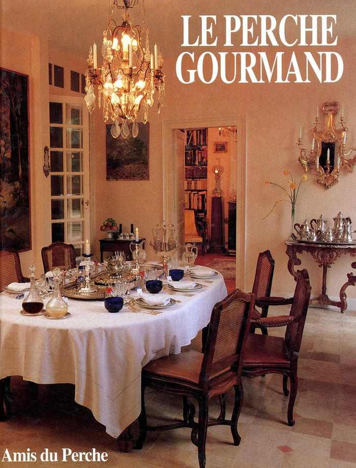 Couverture du livre « LE PERCHE GOURMAND » de Morin Simoni, librairie Les Contes Infusés à Corte