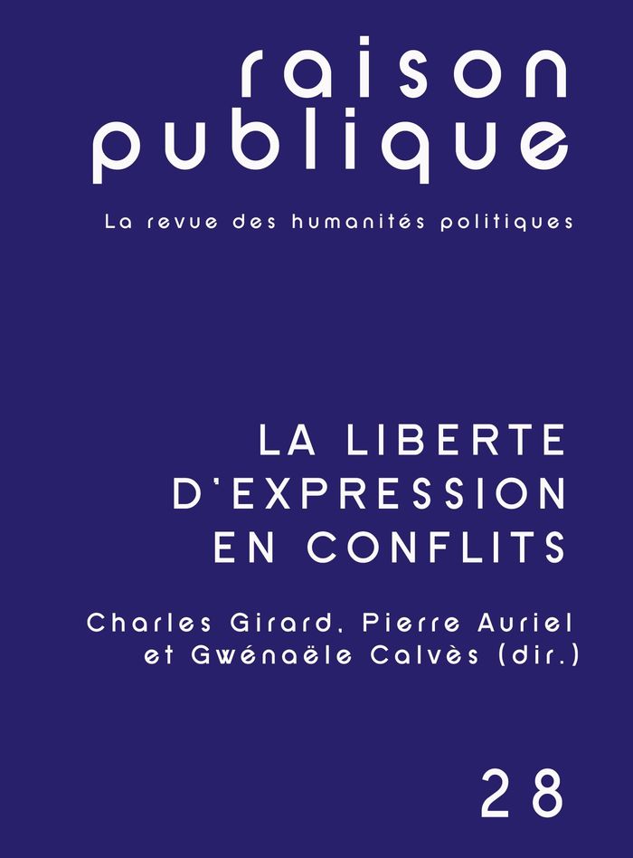 Couverture du livre « LA LIBERTE D'EXPRESSION EN CONFLITS », librairie Les Contes Infusés à Corte