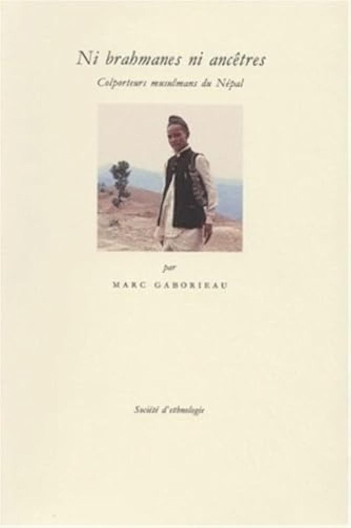 Couverture du livre « NI BRAHMANES NI ANCETRES » de Gaborieau, librairie Les Contes Infusés à Corte