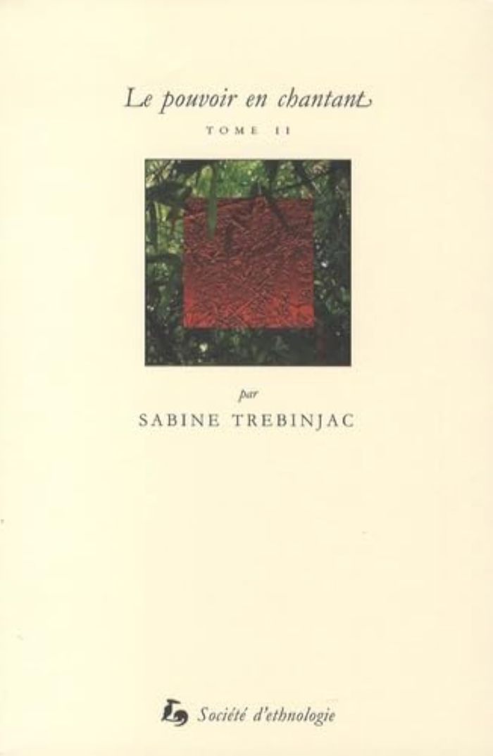 Couverture du livre « POUVOIR EN CHANTANT, II » de Trebinjac, librairie Les Contes Infusés à Corte