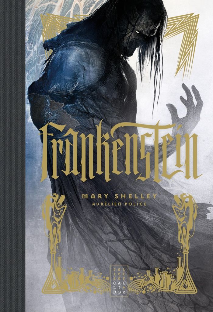 Couverture du livre « Frankenstein ou Le Prométhée moderne » de Mary Wollstonecraft Shelley, librairie Les Contes Infusés à Corte