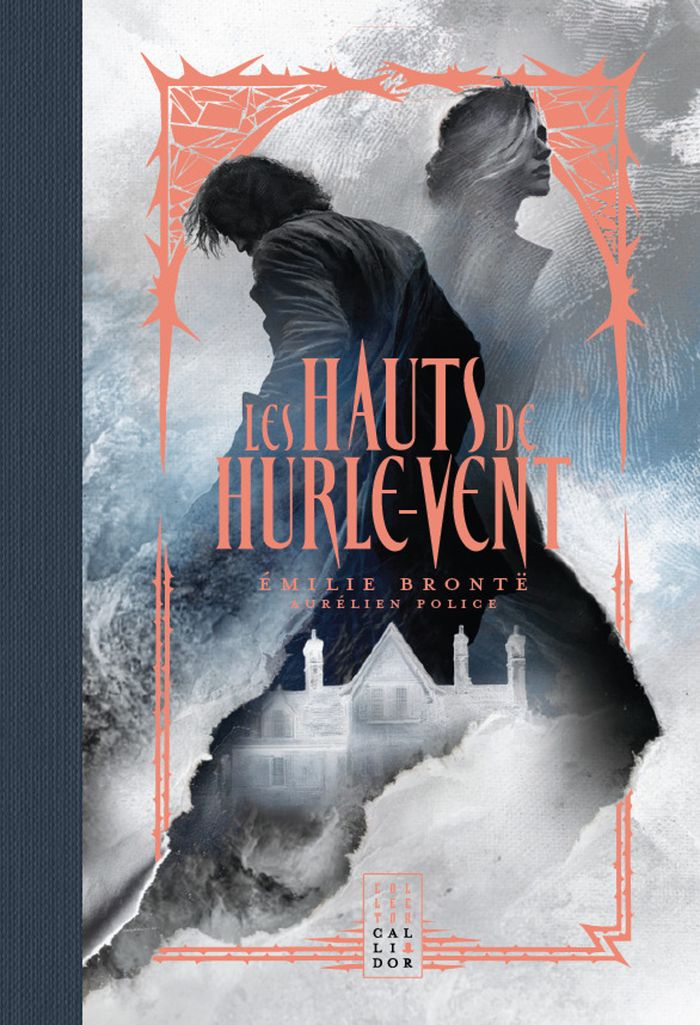 Couverture du livre « Les Hauts de Hurle-Vent » de Emily Brontë, librairie Les Contes Infusés à Corte