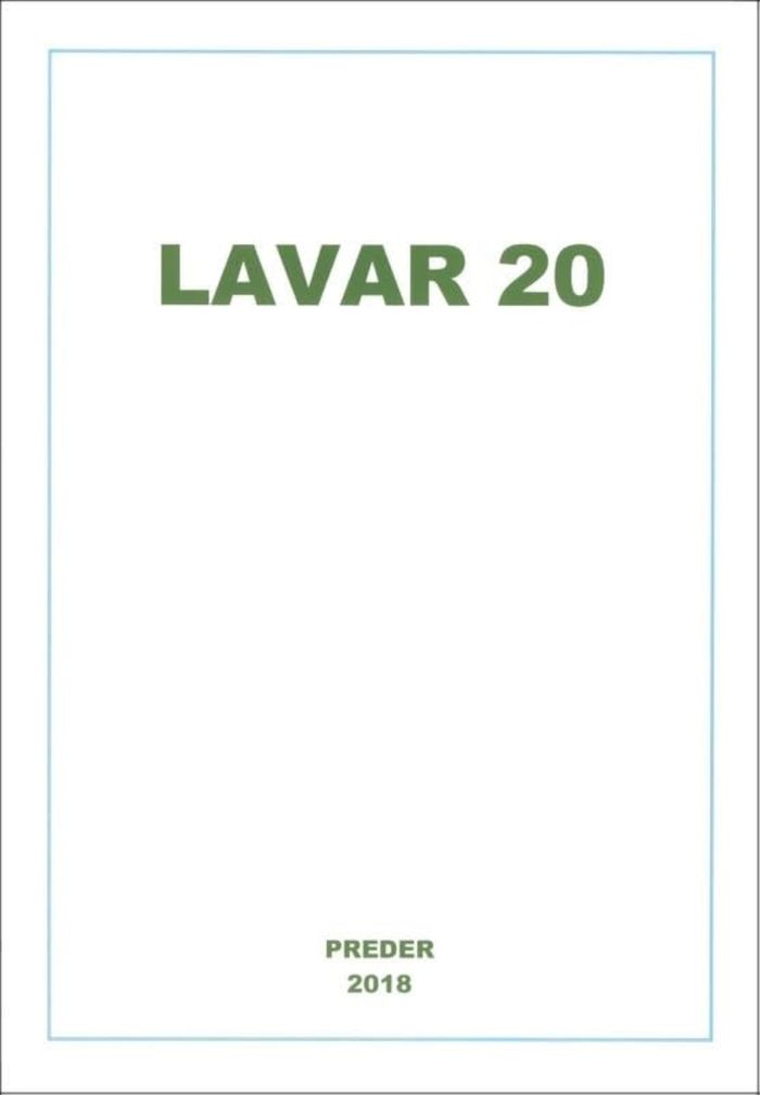 Couverture du livre « LAVAR », librairie Les Contes Infusés à Corte
