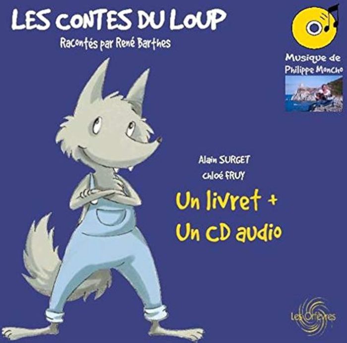 Couverture du livre « LES CONTES DU LOUP LIVRET CD - LIVRET CD LES CONTES DU LOUP » de Surget/fruy/moncho, librairie Les Contes Infusés à Corte