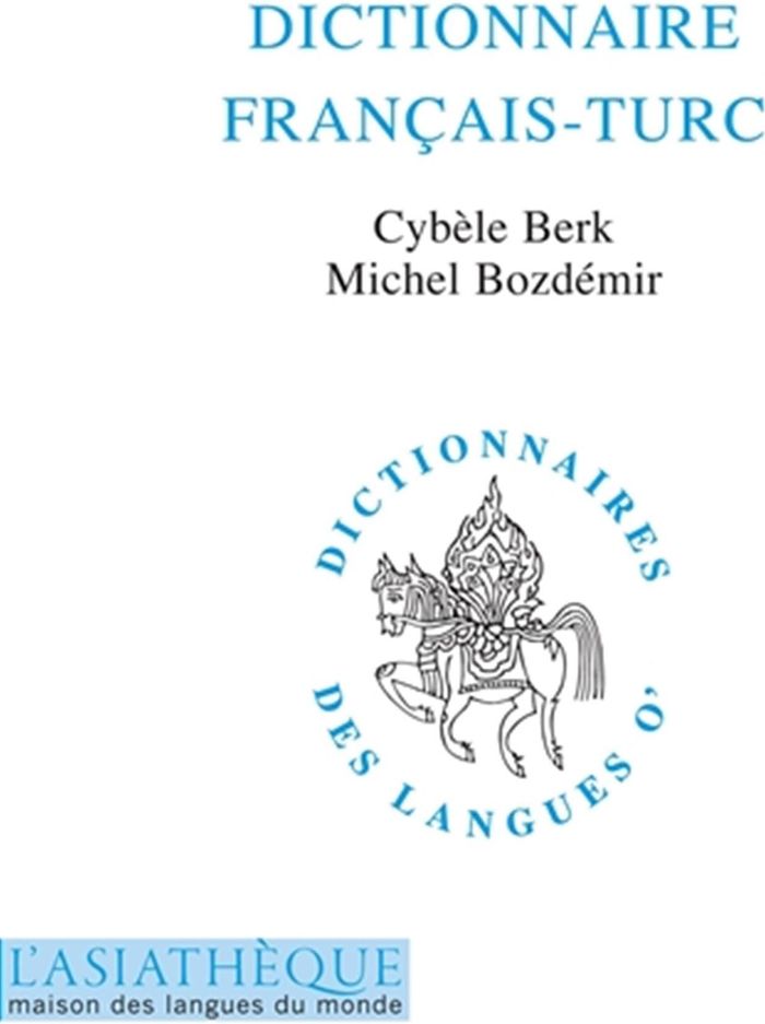 Couverture du livre « DICTIONNAIRE FRANCAIS-TURC », librairie Les Contes Infusés à Corte