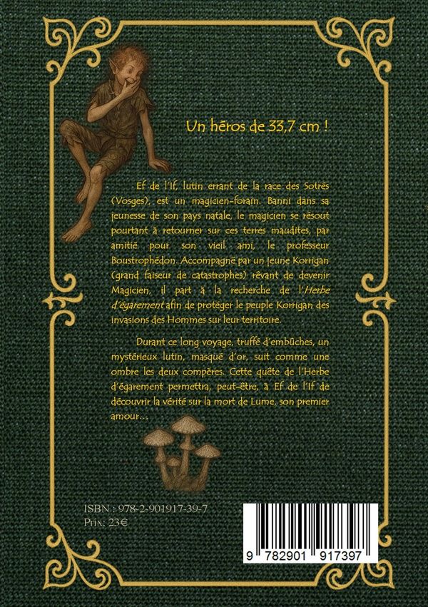 Quatrième de couverture de « L'Enchanteor »