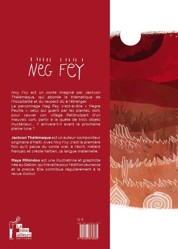 Quatrième de couverture de « NEG FEY »