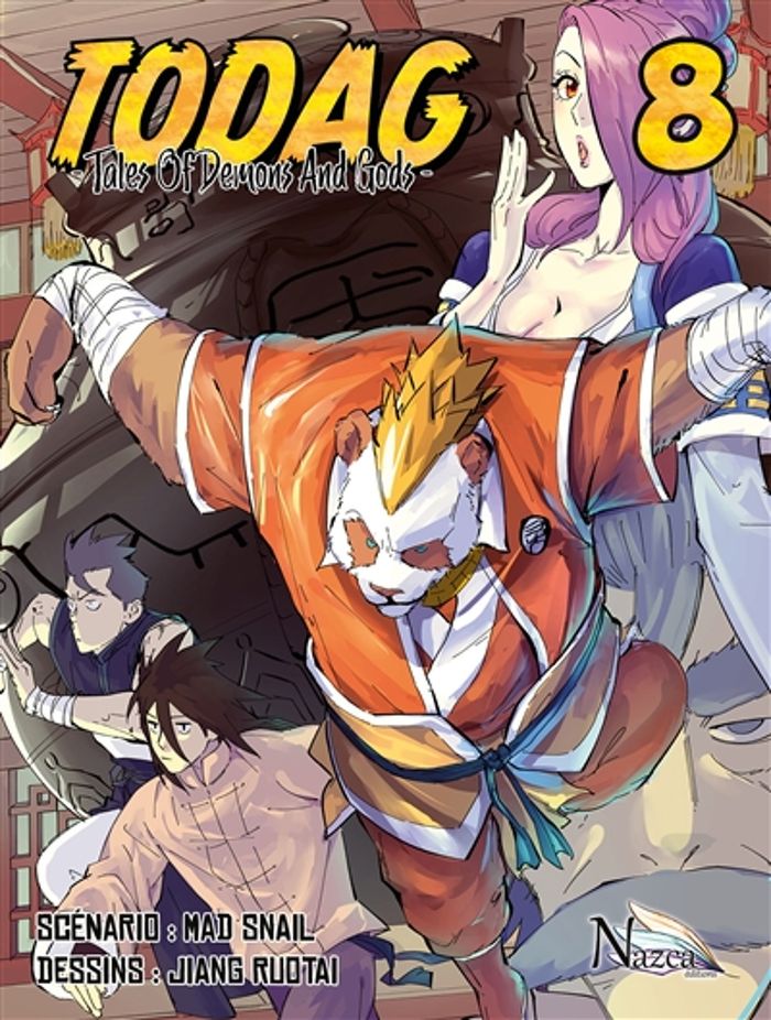 Couverture du livre « TALES OF DEMONS AND GODS - T8 - TODAG - T8 » de Snail Mad, librairie Les Contes Infusés à Corte