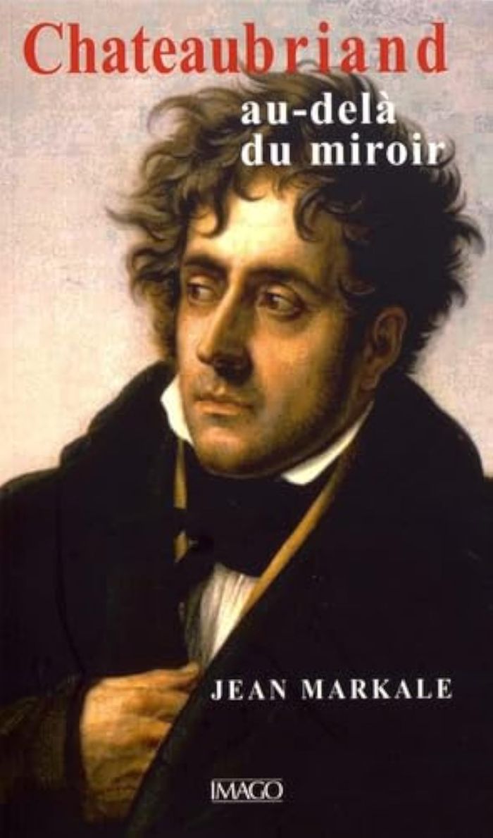 Couverture du livre « CHATEAUBRIAND AU DELA DU MIROIR » de Jean Markale, librairie Les Contes Infusés à Corte