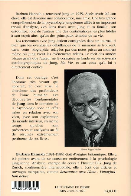 Quatrième de couverture de « JUNG - SA VIE ET SON OEUVRE »