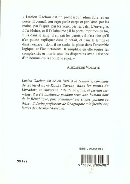 Quatrième de couverture de « BONHEUR RUSTIQUE RECITS CAMPAGNARDS »