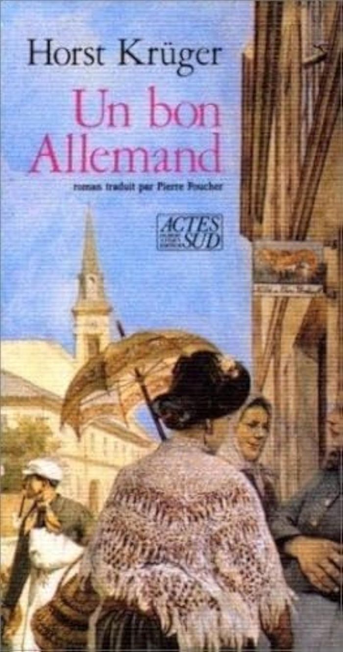 Couverture du livre « UN BON ALLEMAND » de Horst Kruger, librairie Les Contes Infusés à Corte