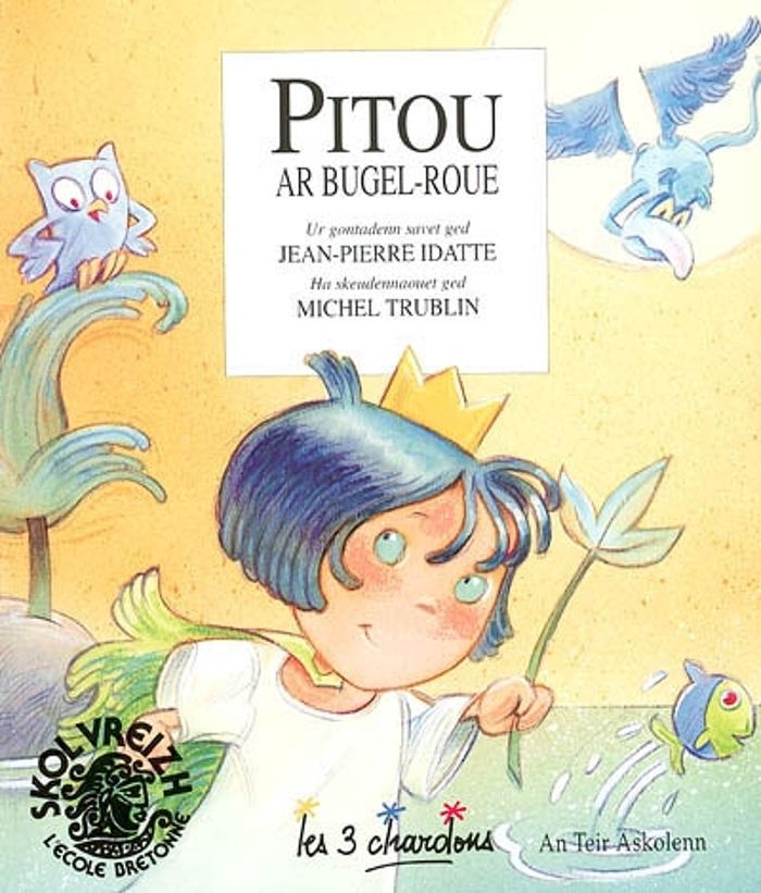 Couverture du livre « PITOU AR BUGEL-ROUE » de Michel Trublin, librairie Les Contes Infusés à Corte