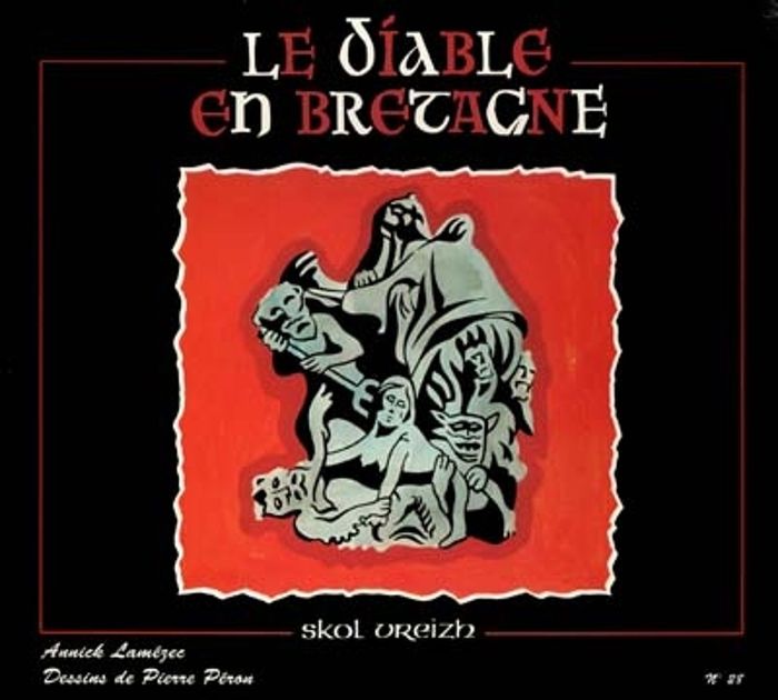 Couverture du livre « DIABLE EN BRETAGNE SV 28 » de Annick Lamezec, librairie Les Contes Infusés à Corte