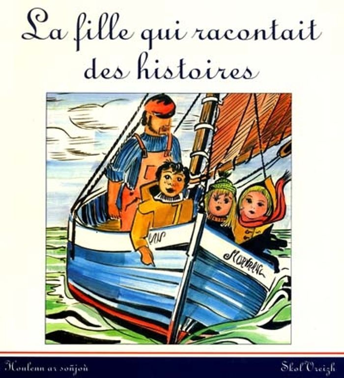 Couverture du livre « LA FILLE QUI RACONTAIT DES HISTOIRES » de Combot/bonraisin, librairie Les Contes Infusés à Corte