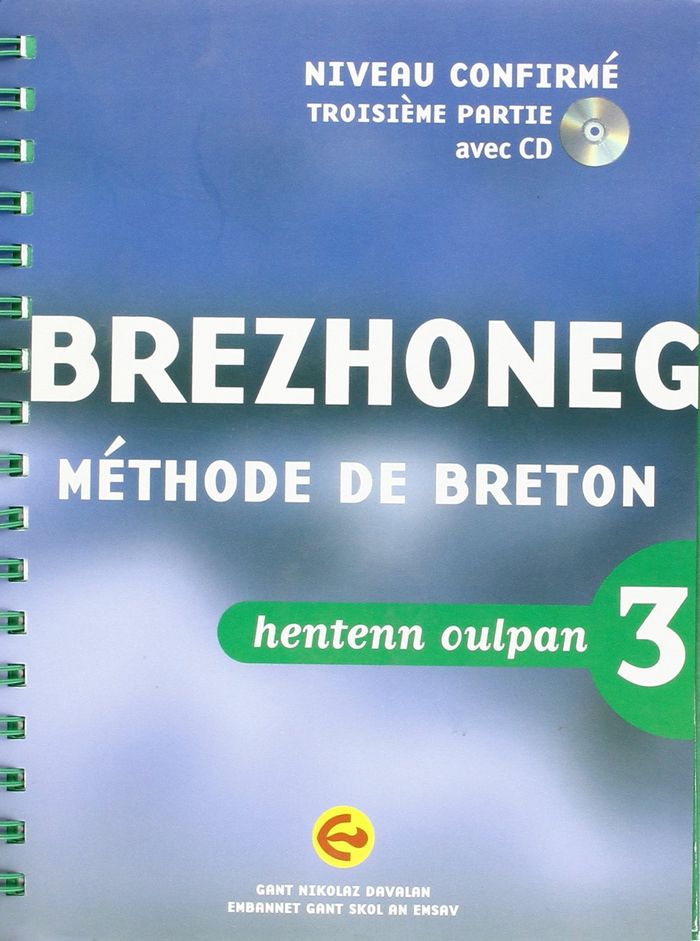 Couverture du livre « BREZHONEG HENTENN OULPAN T3 », librairie Les Contes Infusés à Corte