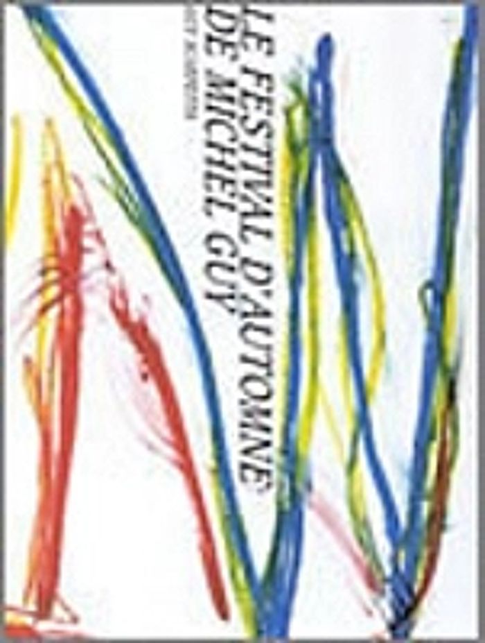 Couverture du livre « FESTIVAL D'AUTOMNE DE MICHEL GUY », librairie Les Contes Infusés à Corte
