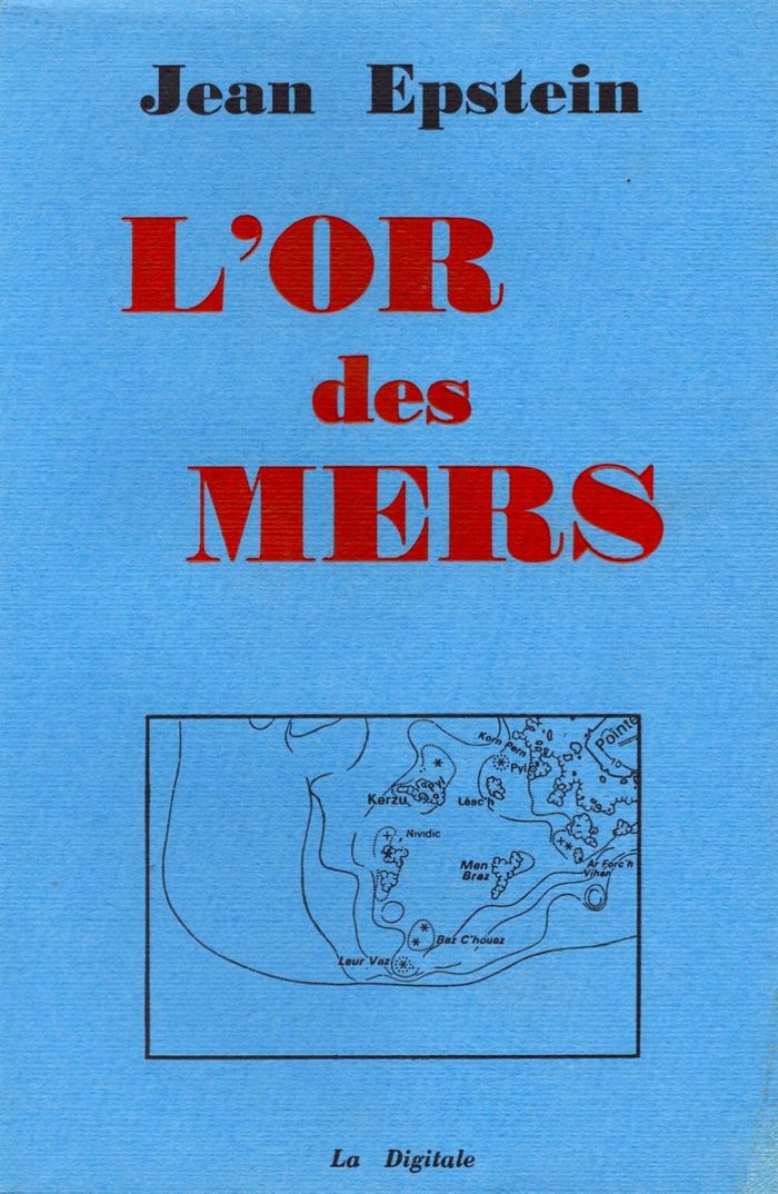 Couverture du livre « L'OR DES MERS » de Jean Epstein, librairie Les Contes Infusés à Corte