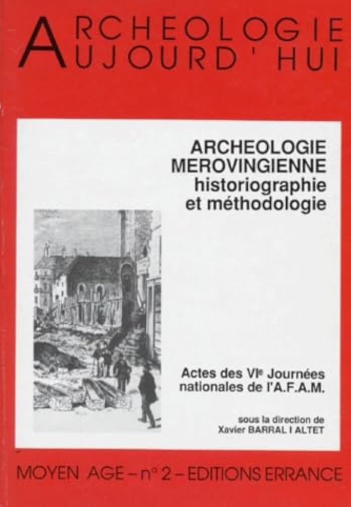 Couverture du livre « ARCHEOLOGIE MEROVINGIENNE », librairie Les Contes Infusés à Corte