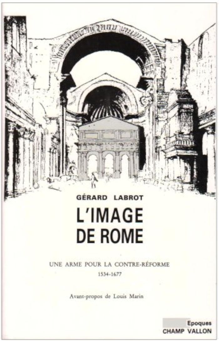 Couverture du livre « L'IMAGE DE ROME » de Gerard Labrot, librairie Les Contes Infusés à Corte