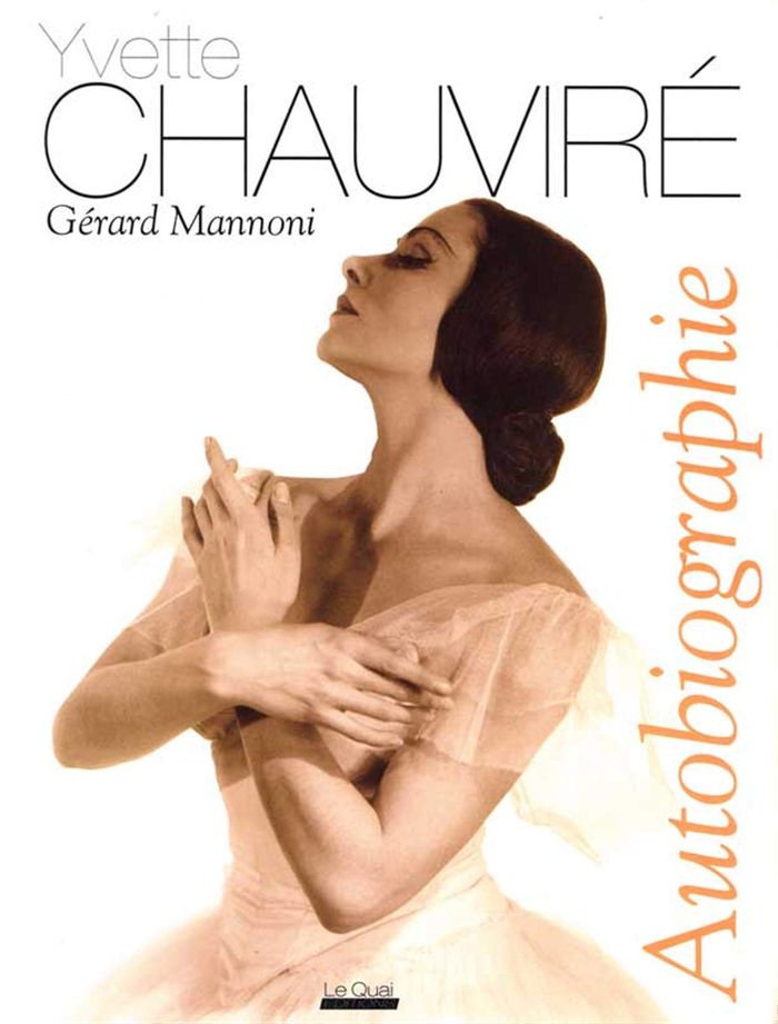 Couverture du livre « YVETTE CHAUVIRE - AUTOBIOGRAPHIE », librairie Les Contes Infusés à Corte