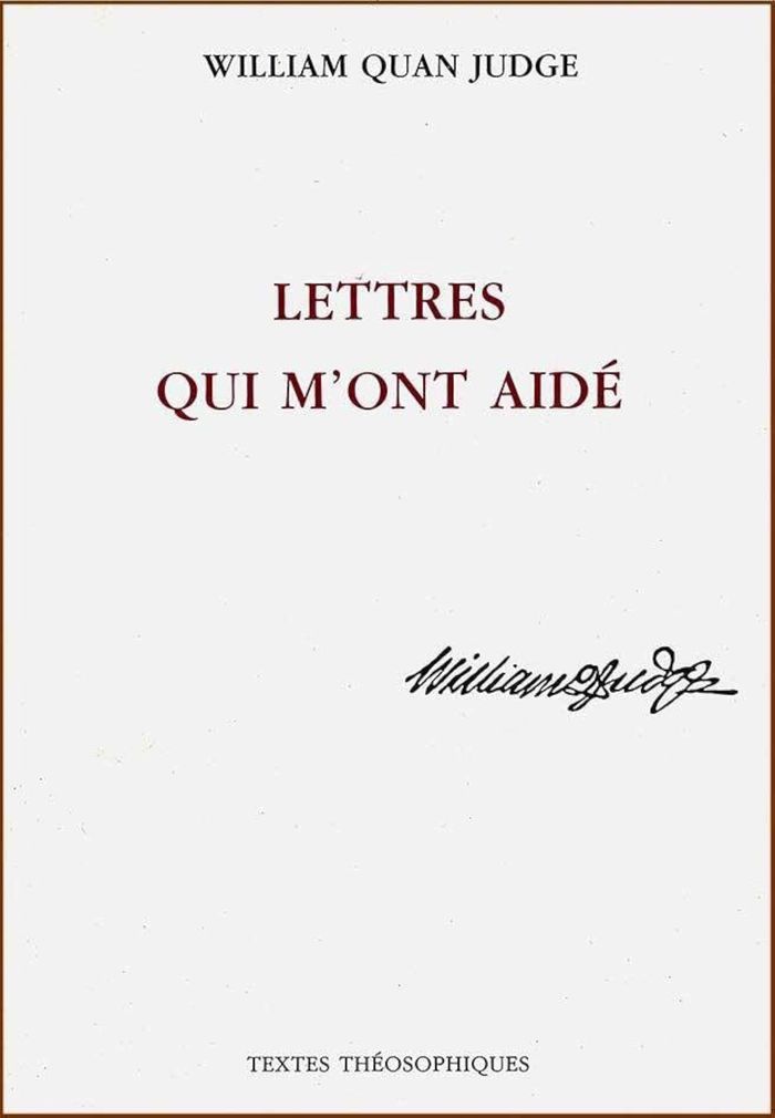 Couverture du livre « LETTRES QUI M'ONT AIDE », librairie Les Contes Infusés à Corte