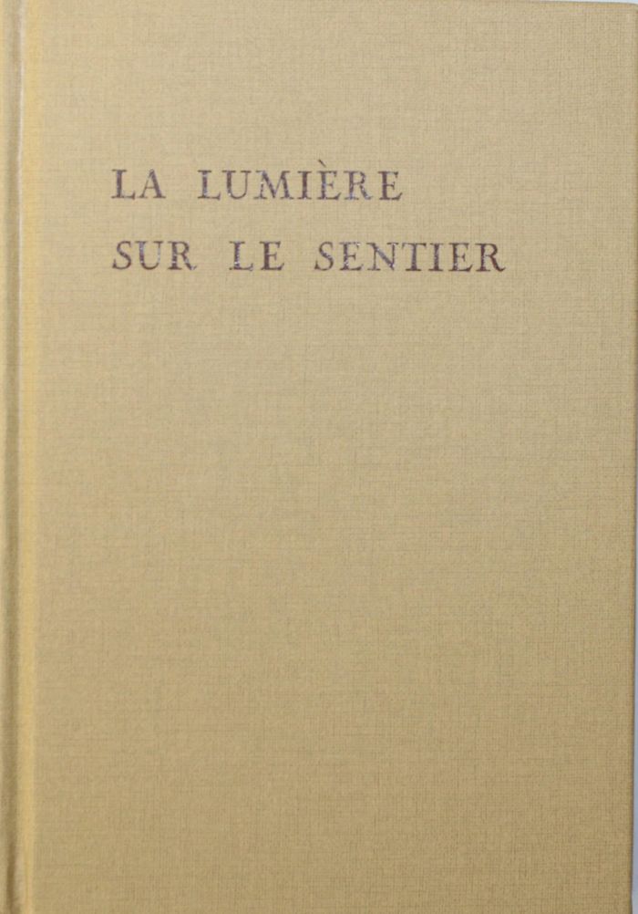 Couverture du livre « LA LUMIERE SUR LE SENTIER » de Collins M A M., librairie Les Contes Infusés à Corte