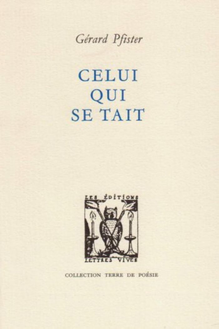 Couverture du livre « CELUI QUI SE TAIT », librairie Les Contes Infusés à Corte