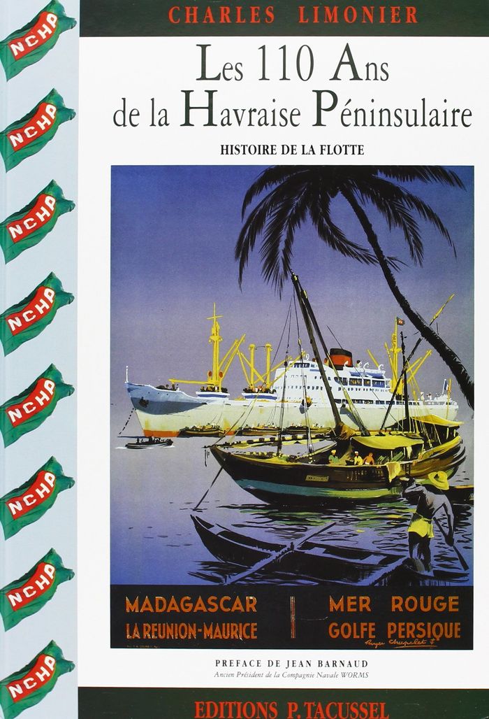 Couverture du livre « 110 ANS DE LA HAVRAISE PENINSULAIRE » de Limonier, librairie Les Contes Infusés à Corte