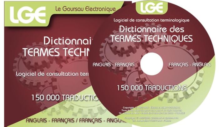 Couverture du livre « LE GOURSAU ELECTRONIQUE DES TERMES TECHNIQUES FRANCAIS/ANGLAIS - ANGLAIS/FRANCAIS » de Jerome Goursau, librairie Les Contes Infusés à Corte