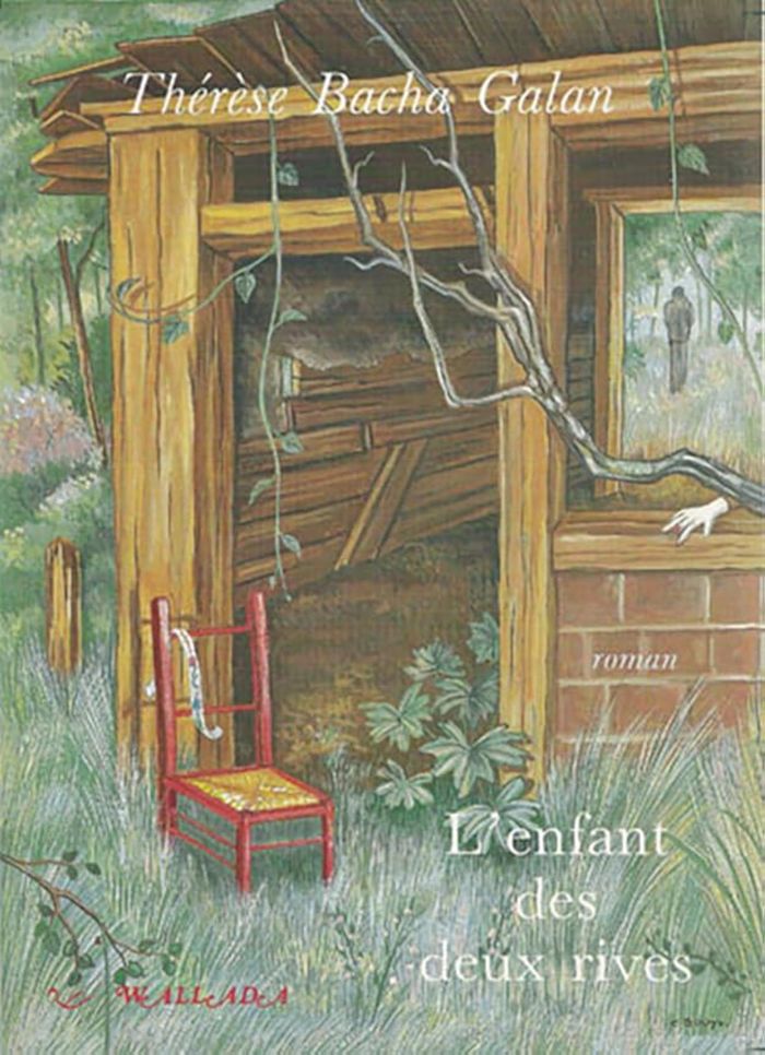 Couverture du livre « CHEBA OU L'ENFANT DES DEUX RIVES - ROMAN » de Galan Therese Bacha, librairie Les Contes Infusés à Corte
