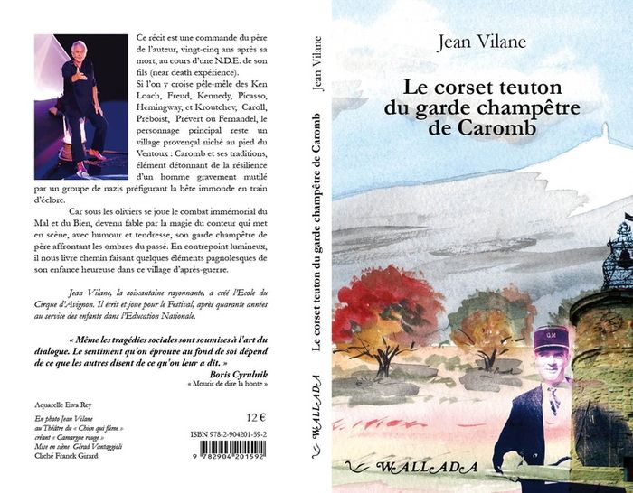 Quatrième de couverture de « LE CORSET TEUTON DU GARDE CHAMPETRE DE CAROMB »