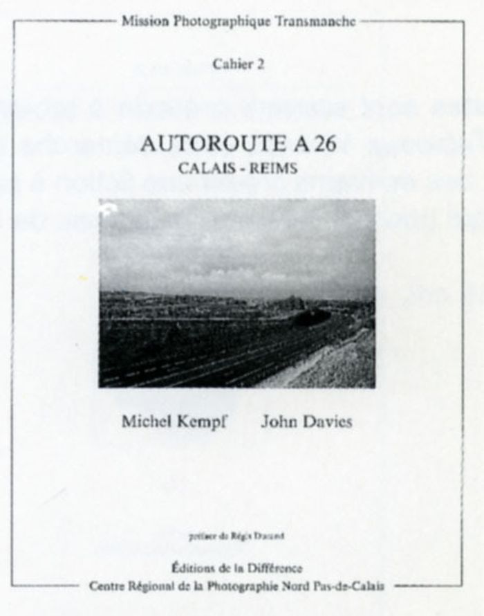 Couverture du livre « AUTOROUTE A 26 / CALAIS-REIMS . », librairie Les Contes Infusés à Corte
