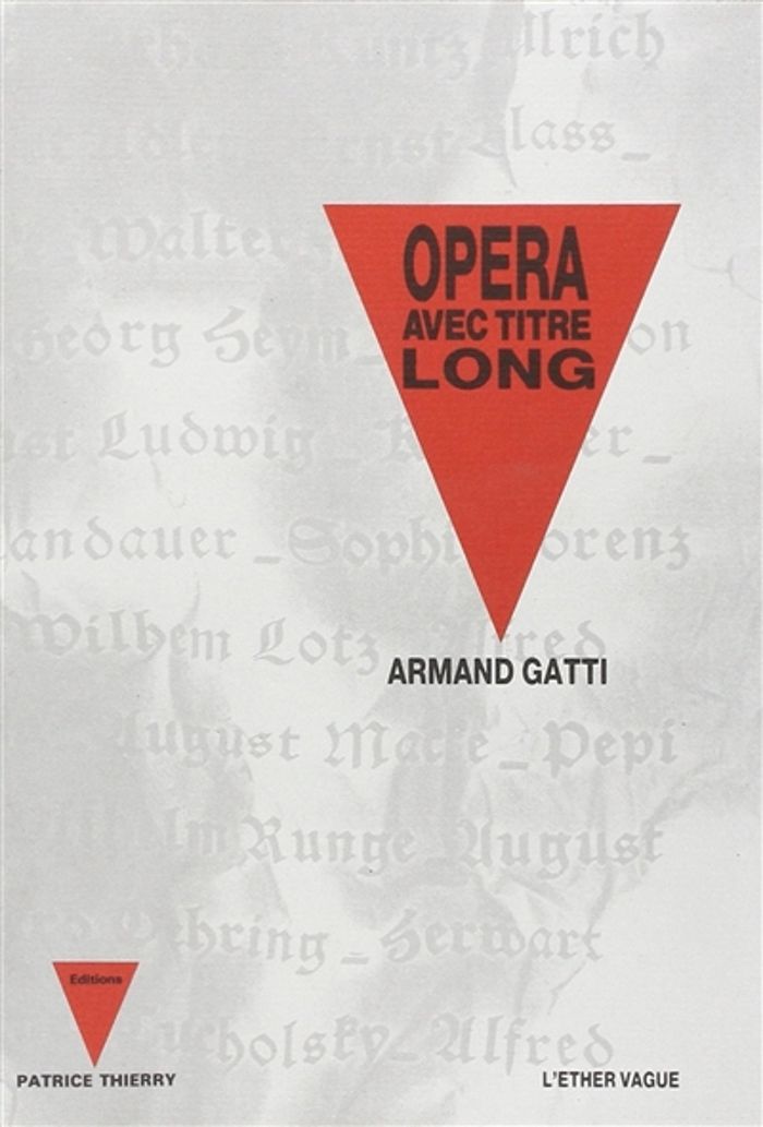Couverture du livre « OPERA AVEC TITRE LONG », librairie Les Contes Infusés à Corte