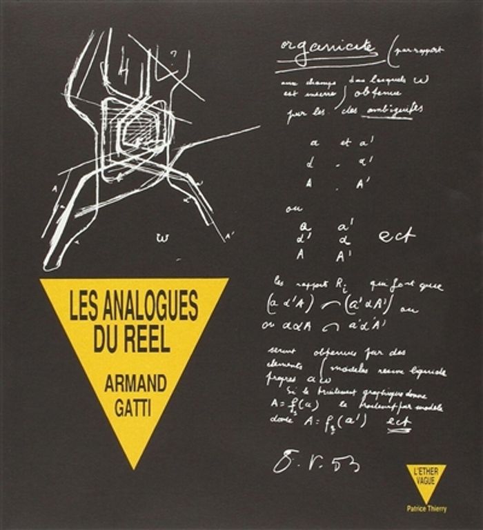 Couverture du livre « LES ANALOGUES DU REEL » de Armand Gatti, librairie Les Contes Infusés à Corte