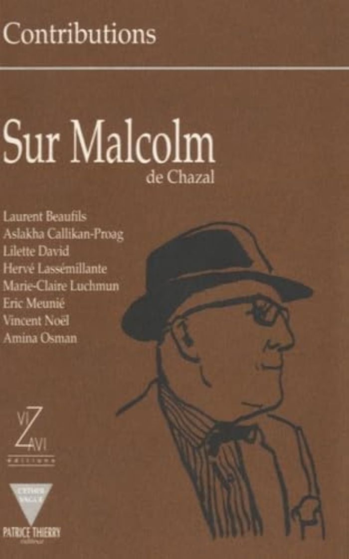 Couverture du livre « SUR MALCOLM DE CHAZAL », librairie Les Contes Infusés à Corte
