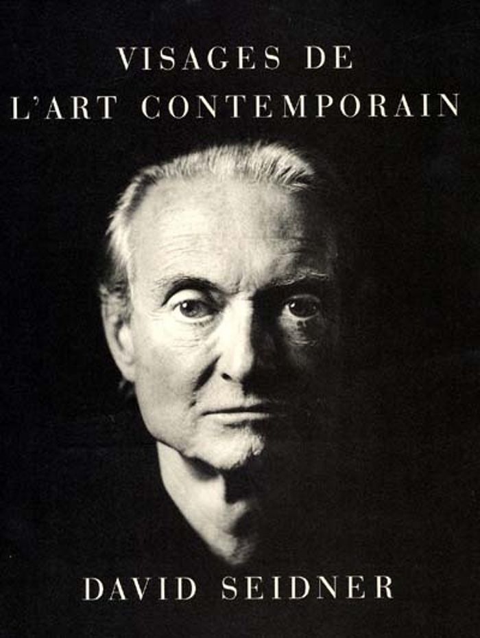 Couverture du livre « VISAGES DE L'ART CONTEMPORAI » de D. Seidner, librairie Les Contes Infusés à Corte