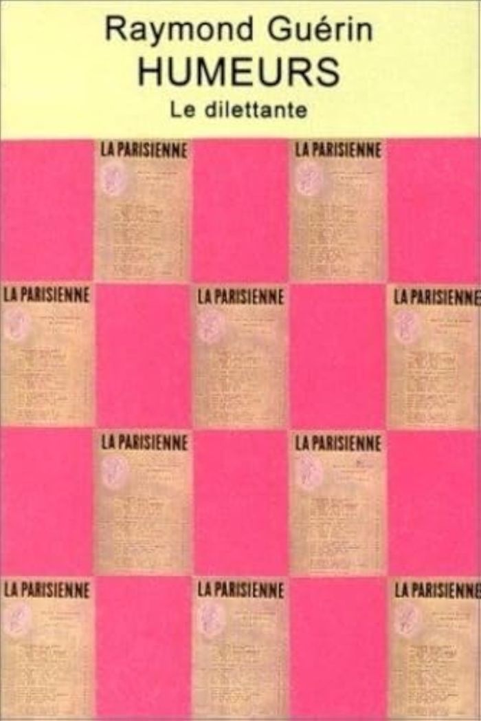 Couverture du livre « HUMEURS » de Raymond Guerin, librairie Les Contes Infusés à Corte