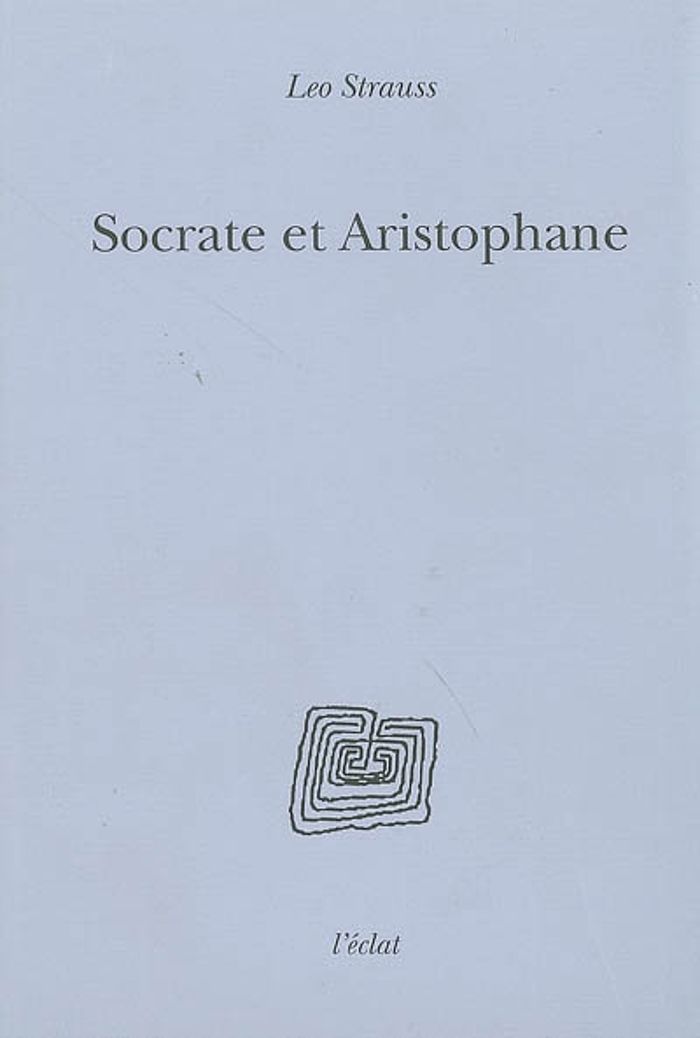 Couverture du livre « SOCRATE ET ARISTOPHANE », librairie Les Contes Infusés à Corte