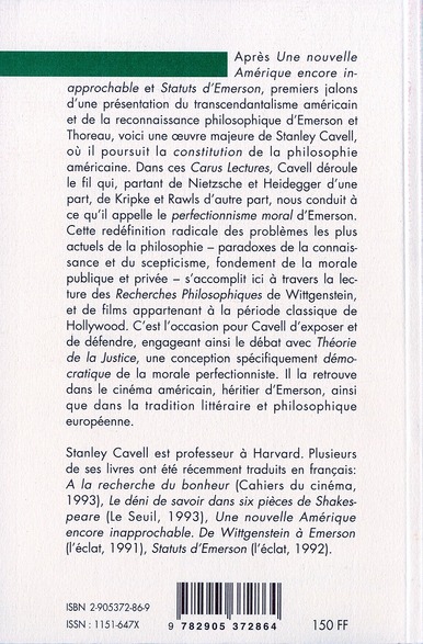 Quatrième de couverture de « CONDITIONS NOBLES ET IGNOBLES »