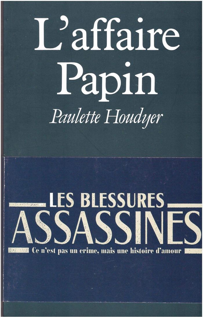 Couverture du livre « L'AFFAIRE PAPIN », librairie Les Contes Infusés à Corte